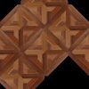 Parquet Flooring Panel feat. Tiled example of Canterbury Demure pattern in 100% Recycled 'Victorian Origins' Reclaimed Australian Hardwood