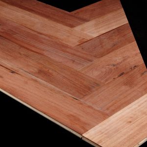 Herringbone Parquet Panels in 100% Recycled Australian Hardwood, Gladstone Pipeline