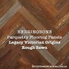 Rough Sawn Parquetry Panels Herringbone