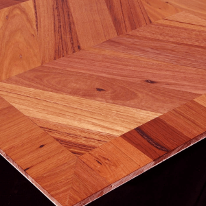 Parquet Panels Chevron Pattern in Reclaimed Wood