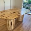 The Visually Stunning Hamilton Messmate Reclaimed wood Dining Table