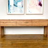 lorne reclaimed timber hallway console