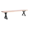 Reclaimed wood bench seats - Sorrento