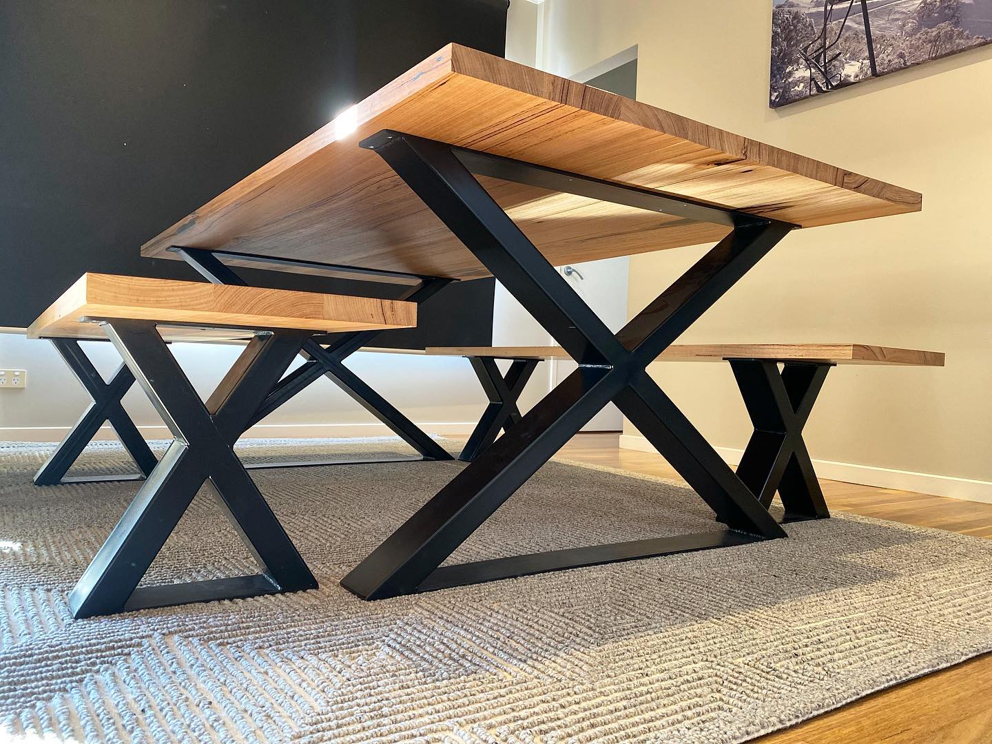 Sorrento Reclaimed wood bench seats